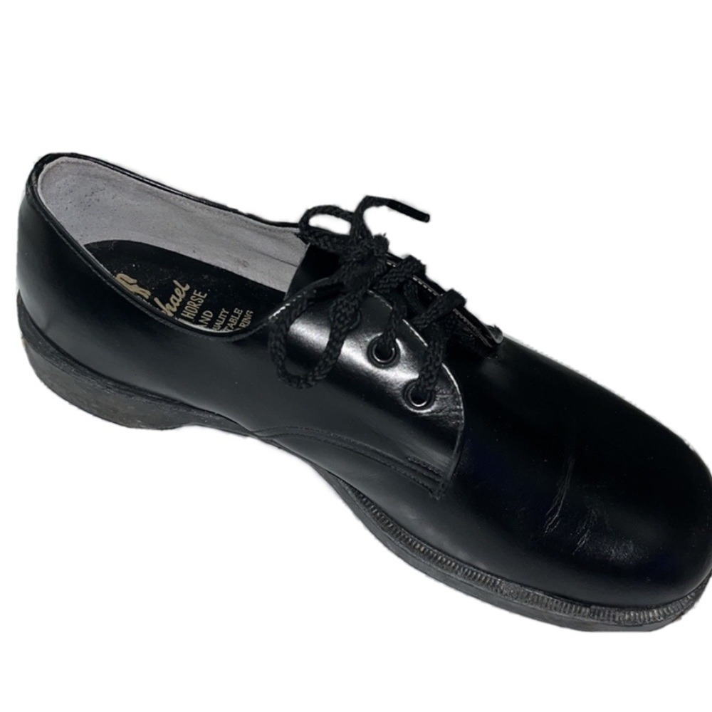 Kids Black Leather School Dress Shoes| Size 3